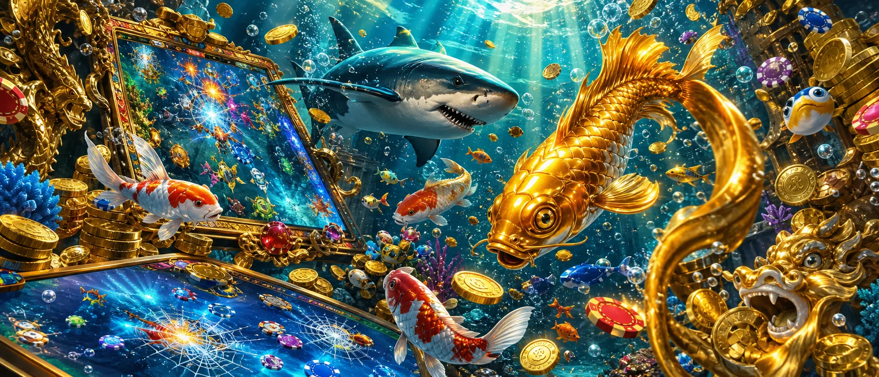 WE88: an online casino with the games front and centre. New to WE88? Start here. See what the casino offers… – ocean fishing emerald illustration